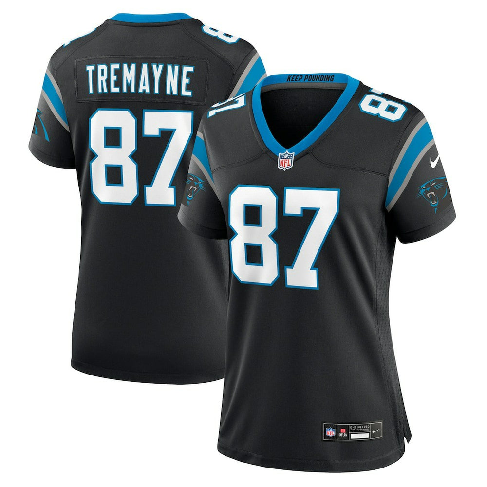 Brycen Tremayne Carolina Panthers Women's Team Game Jersey - Black Jerseys