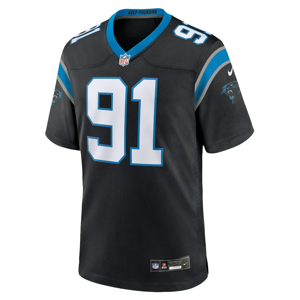Patrick Jones II Carolina Panthers Team Game Jersey - Black Jerseys