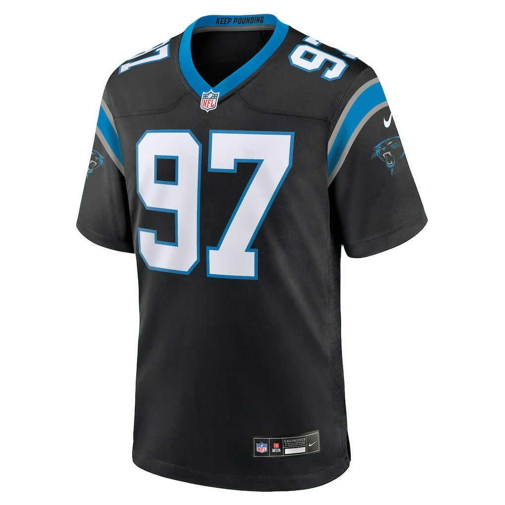 Bobby Brown III Carolina Panthers Team Game Jersey - Black Jerseys
