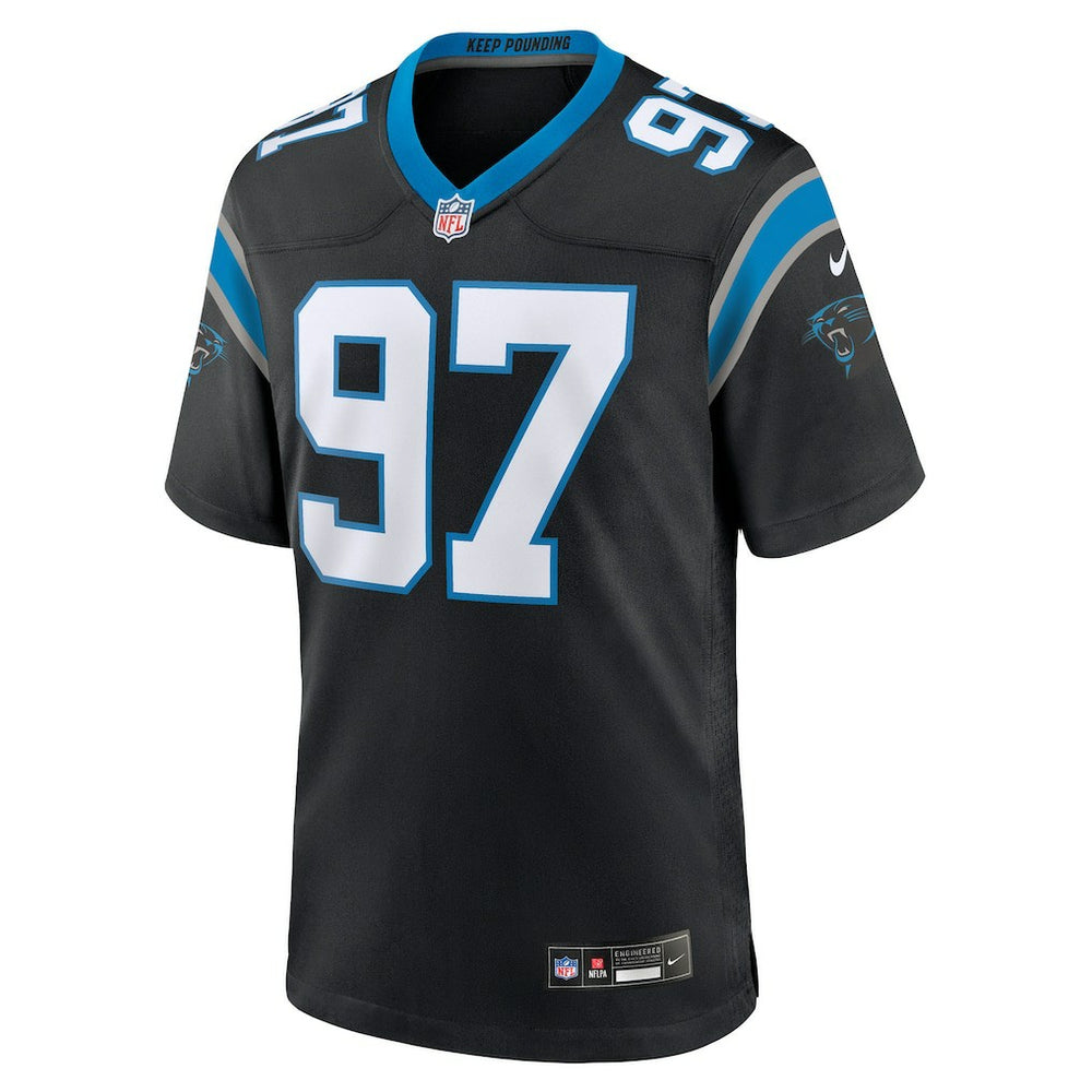 Bobby Brown III Carolina Panthers Team Game Jersey - Black Jerseys