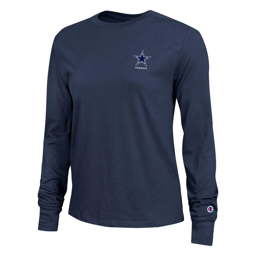 Dallas Cowboys Champion Women's Core Long-Sleeve T-Shirt - Navy T-shirts