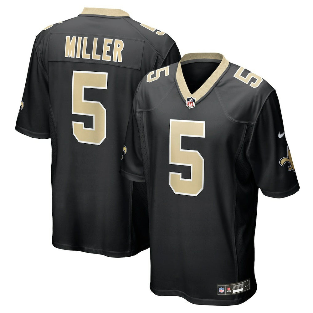 Kendre Miller New Orleans Saints Team Game Jersey - Black Jerseys