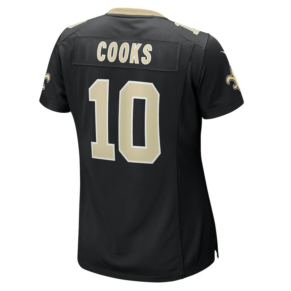 Brandin Cooks New Orleans Saints Women's Team Game Jersey - Black Jerseys