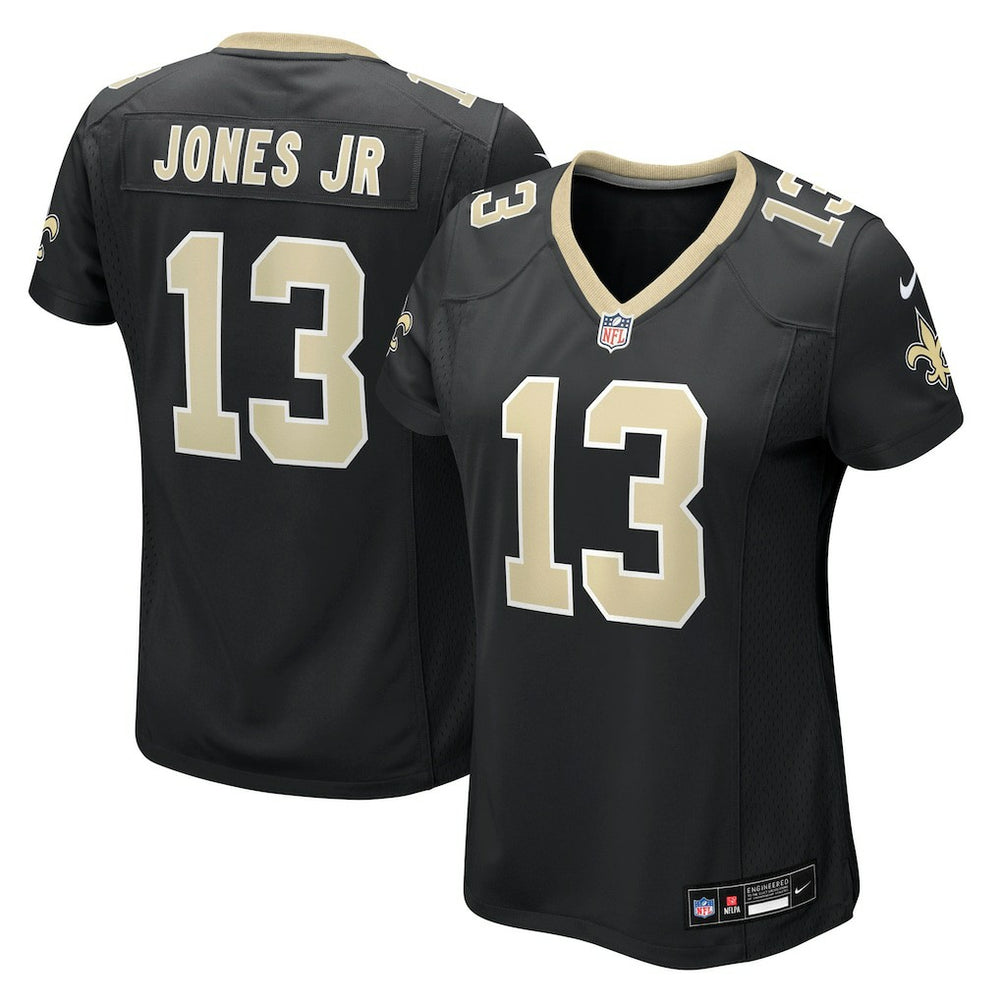 Velus Jones Jr. New Orleans Saints Women's Team Game Jersey - Black Jerseys