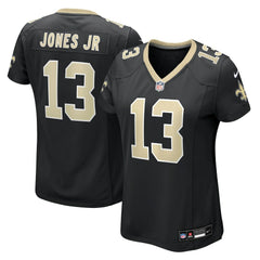 Velus Jones Jr. New Orleans Saints Women's Team Game Jersey - Black Jerseys