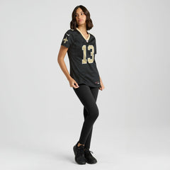Velus Jones Jr. New Orleans Saints Women's Team Game Jersey - Black Jerseys