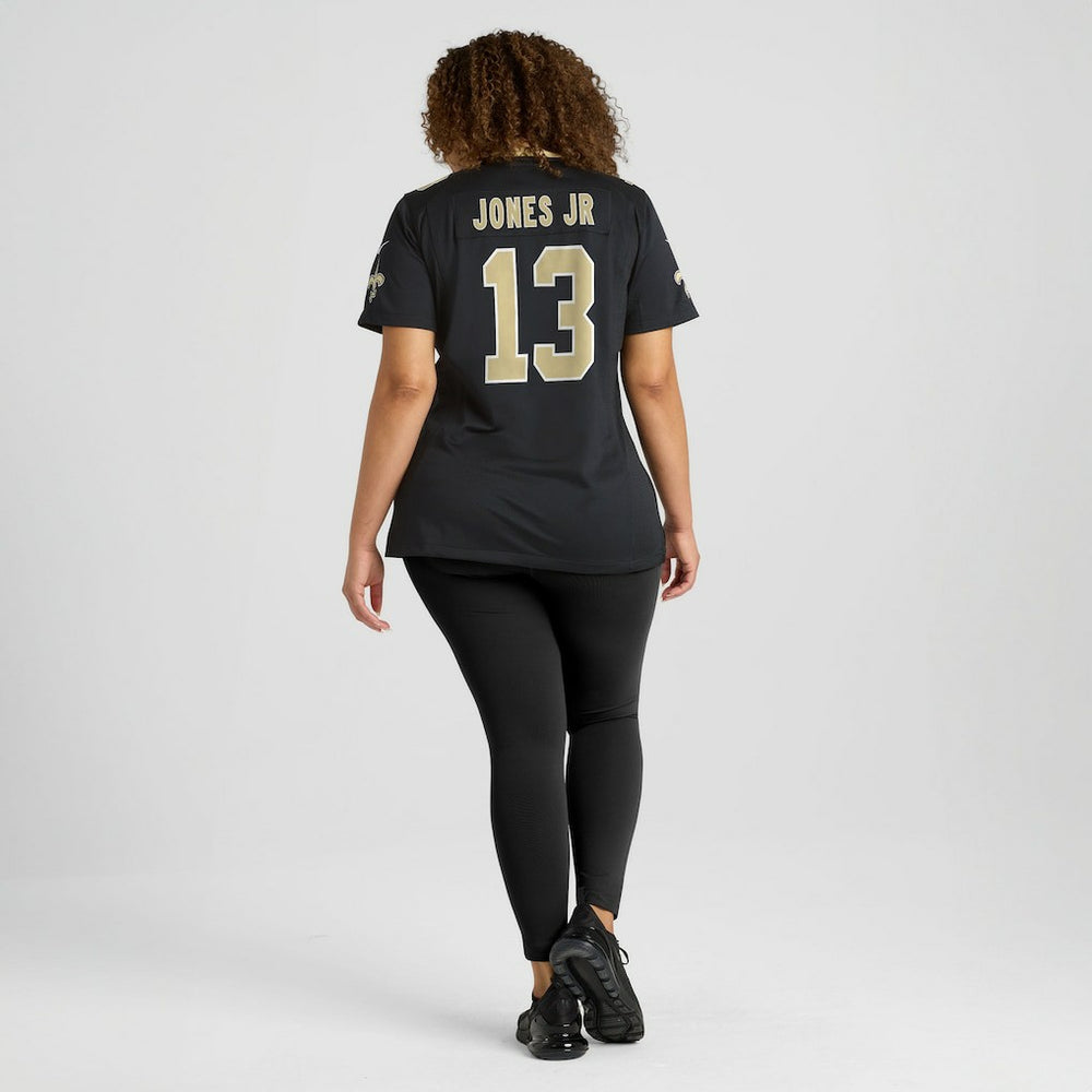 Velus Jones Jr. New Orleans Saints Women's Team Game Jersey - Black Jerseys