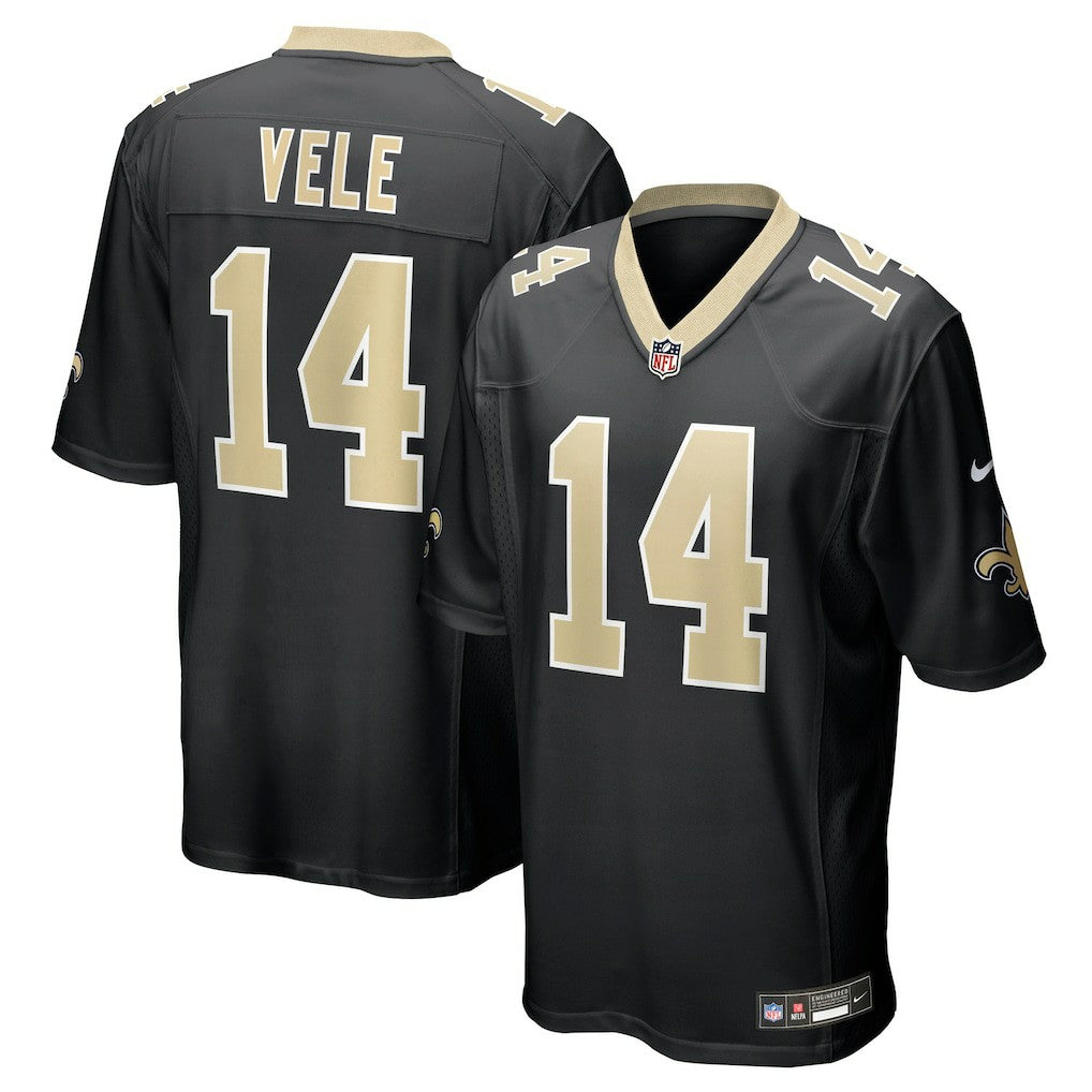 Devaughn Vele New Orleans Saints Team Game Jersey - Black Jerseys