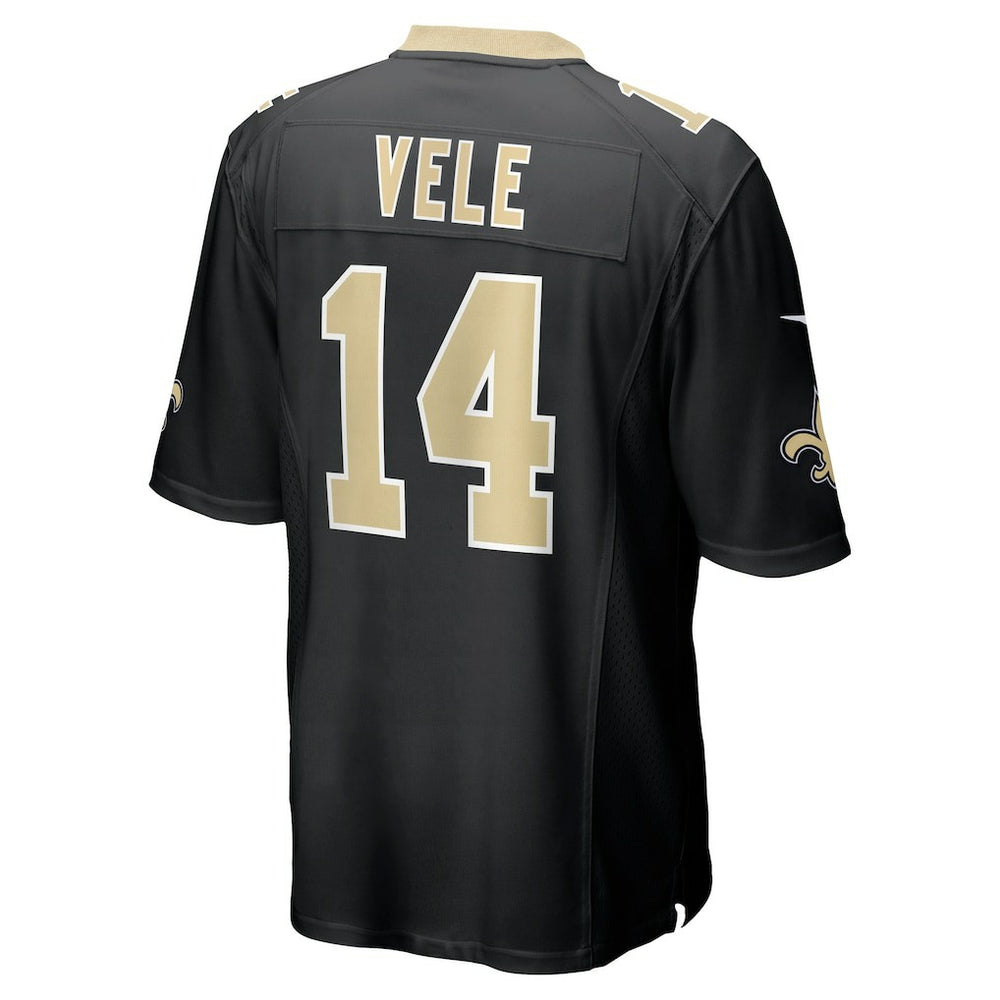 Devaughn Vele New Orleans Saints Team Game Jersey - Black Jerseys