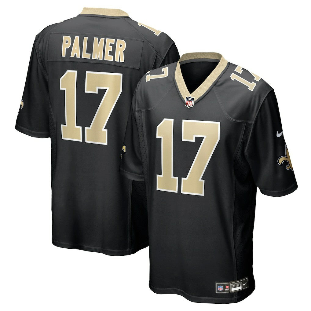 Trey Palmer New Orleans Saints Team Game Jersey - Black Jerseys