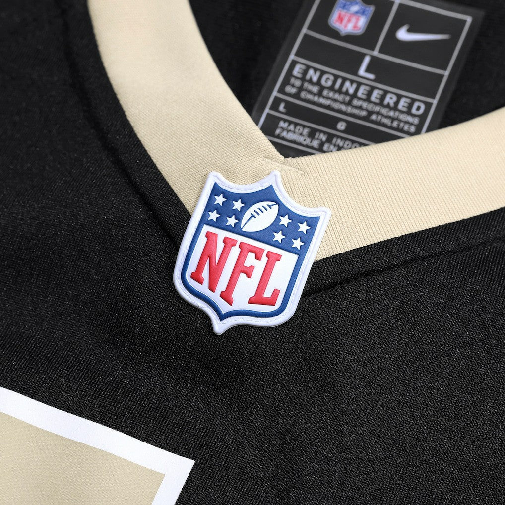 Trey Palmer New Orleans Saints Team Game Jersey - Black Jerseys
