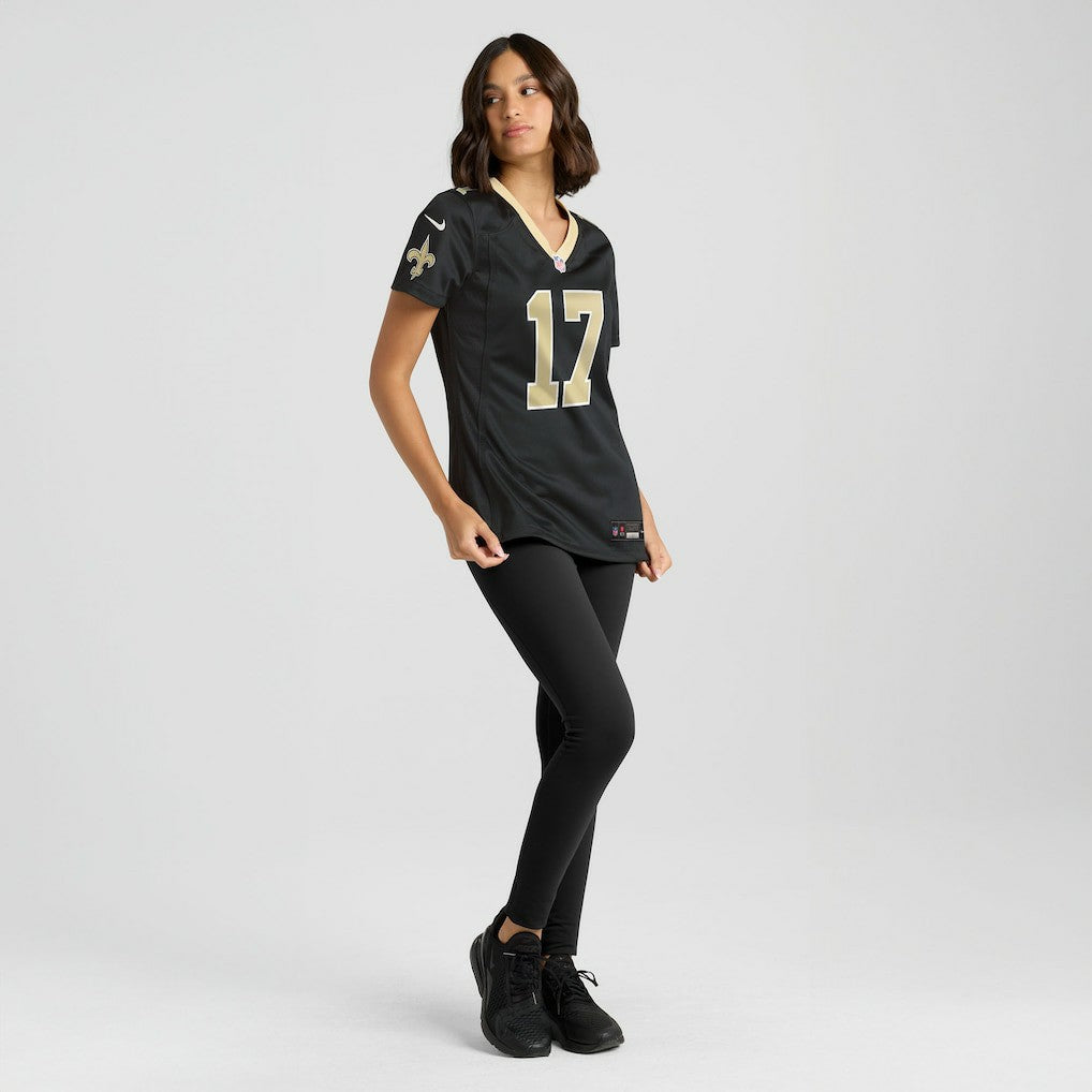 Trey Palmer New Orleans Saints Women's Team Game Jersey - Black Jerseys