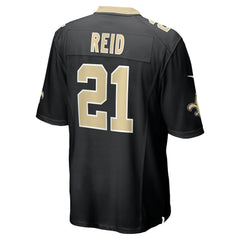 Justin Reid New Orleans Saints Team Game Jersey - Black Jerseys
