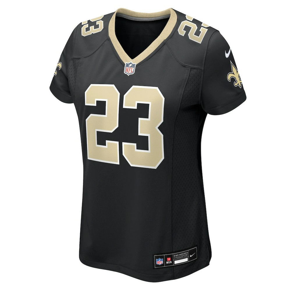 Julian Blackmon New Orleans Saints Women's Team Game Jersey - Black Jerseys