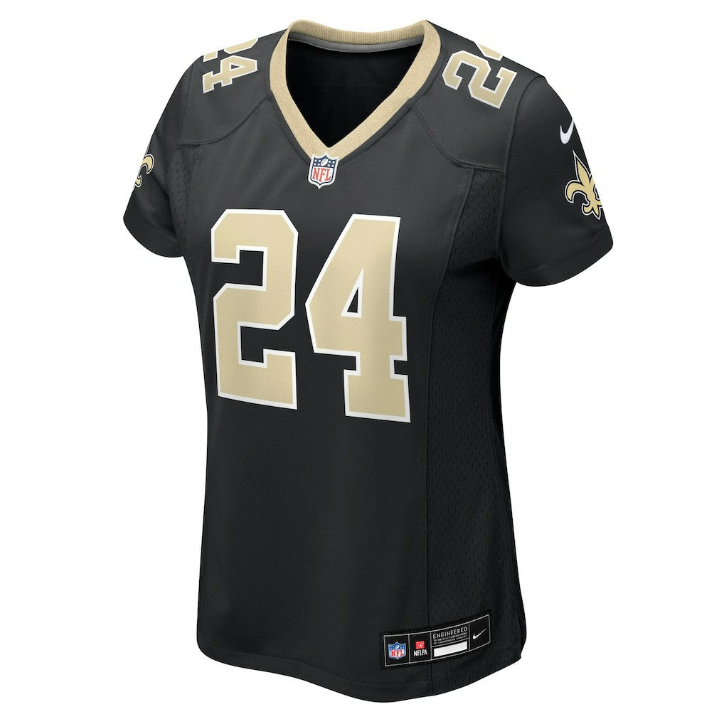 Devin Neal New Orleans Saints Women's Team Game Jersey - Black Jerseys