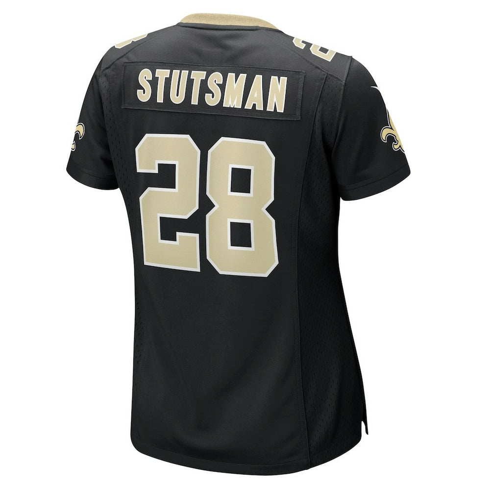 Danny Stutsman New Orleans Saints Women's Team Game Jersey - Black Jerseys