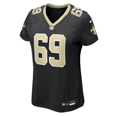 Barry Wesley New Orleans Saints Women's Team Game Jersey - Black Jerseys