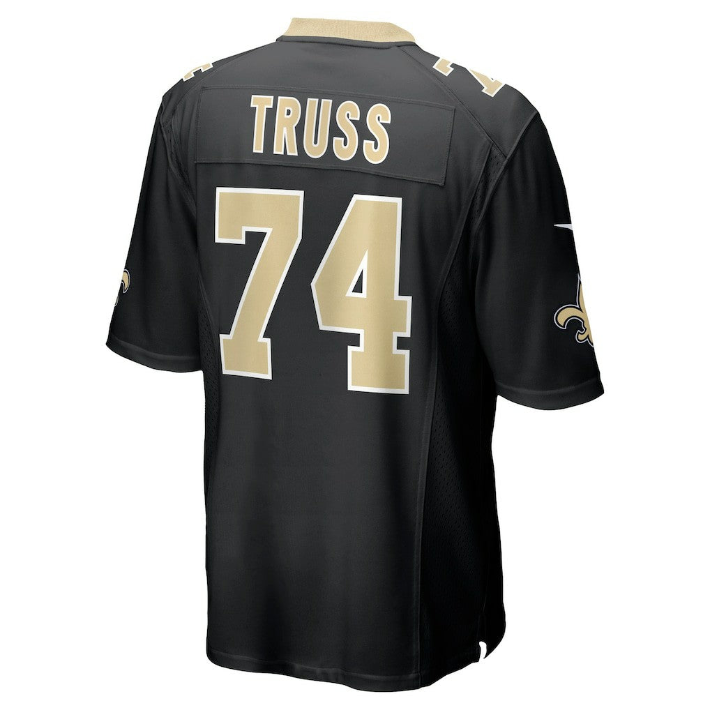 Xavier Truss New Orleans Saints Team Game Jersey - Black Jerseys