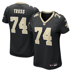 Xavier Truss New Orleans Saints Women's Team Game Jersey - Black Jerseys