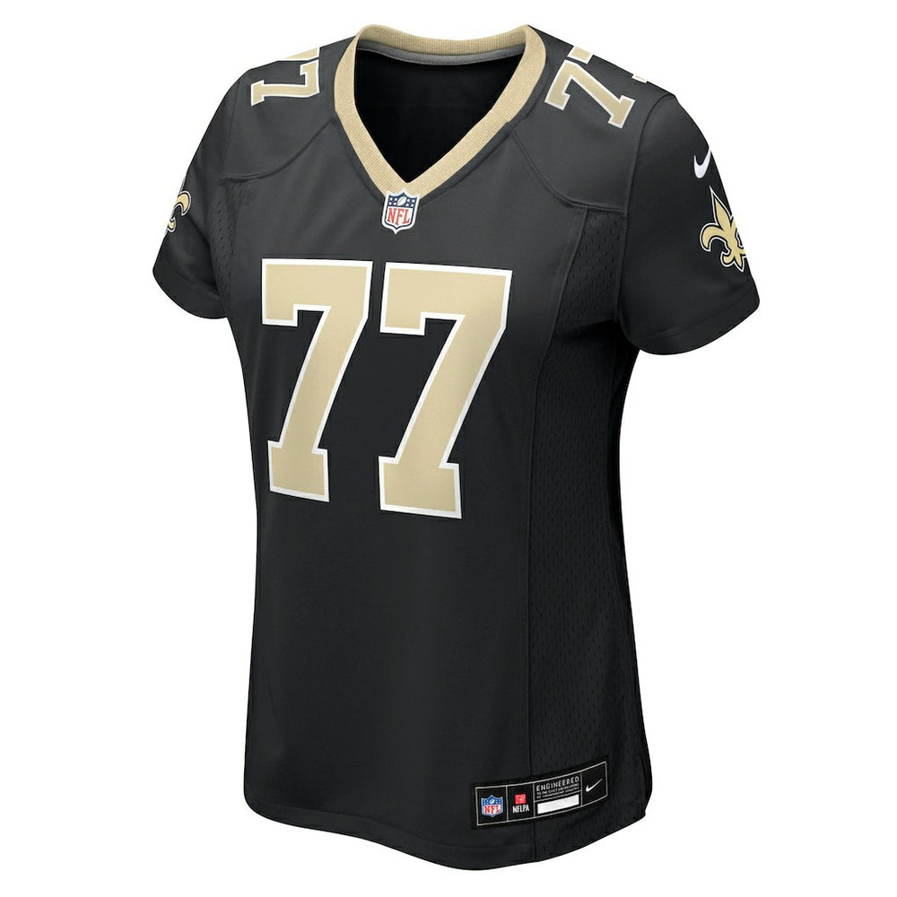 Dillon Radunz New Orleans Saints Women's Team Game Jersey - Black Jerseys