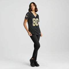 Moliki Matavao New Orleans Saints Women's Team Game Jersey - Black Jerseys