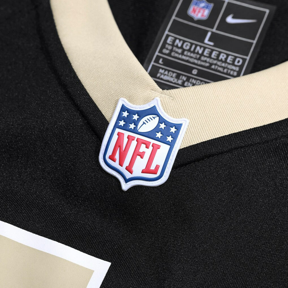 Mason Pline New Orleans Saints Team Game Jersey - Black Jerseys