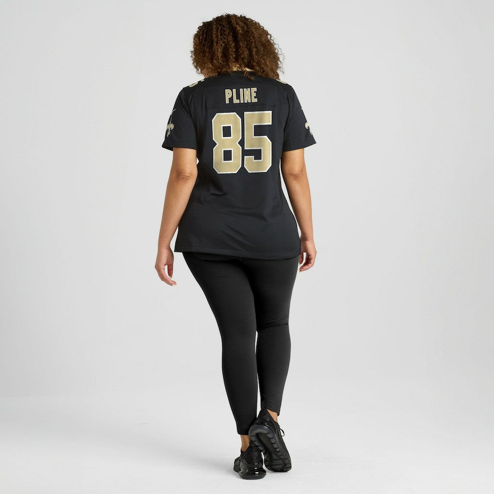 Mason Pline New Orleans Saints Women's Team Game Jersey - Black Jerseys