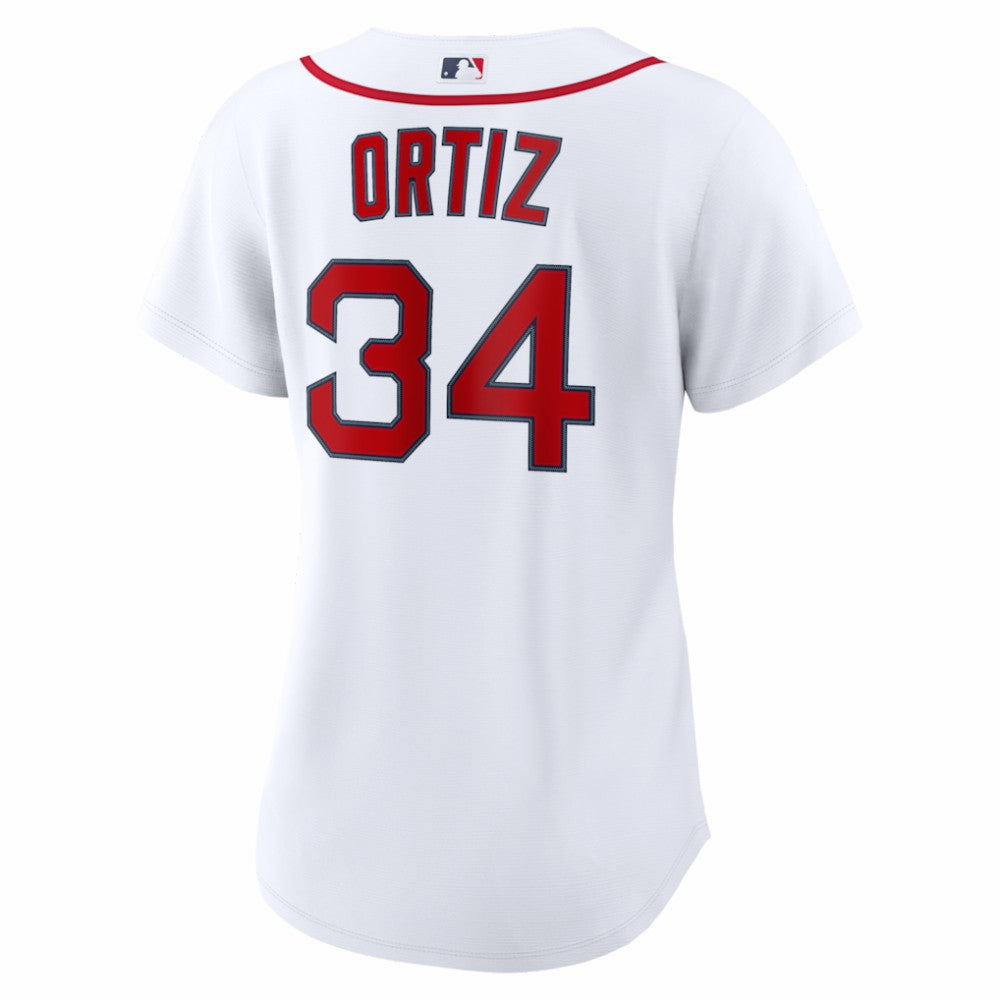 David Ortiz Boston Red Sox Nike Women's Home Replica Player Jersey - White Jerseys