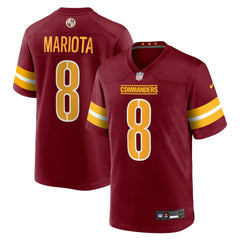 Marcus Mariota Washington Commanders Team Game Jersey - Burgundy Jerseys