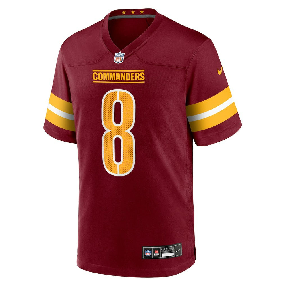 Marcus Mariota Washington Commanders Team Game Jersey - Burgundy Jerseys