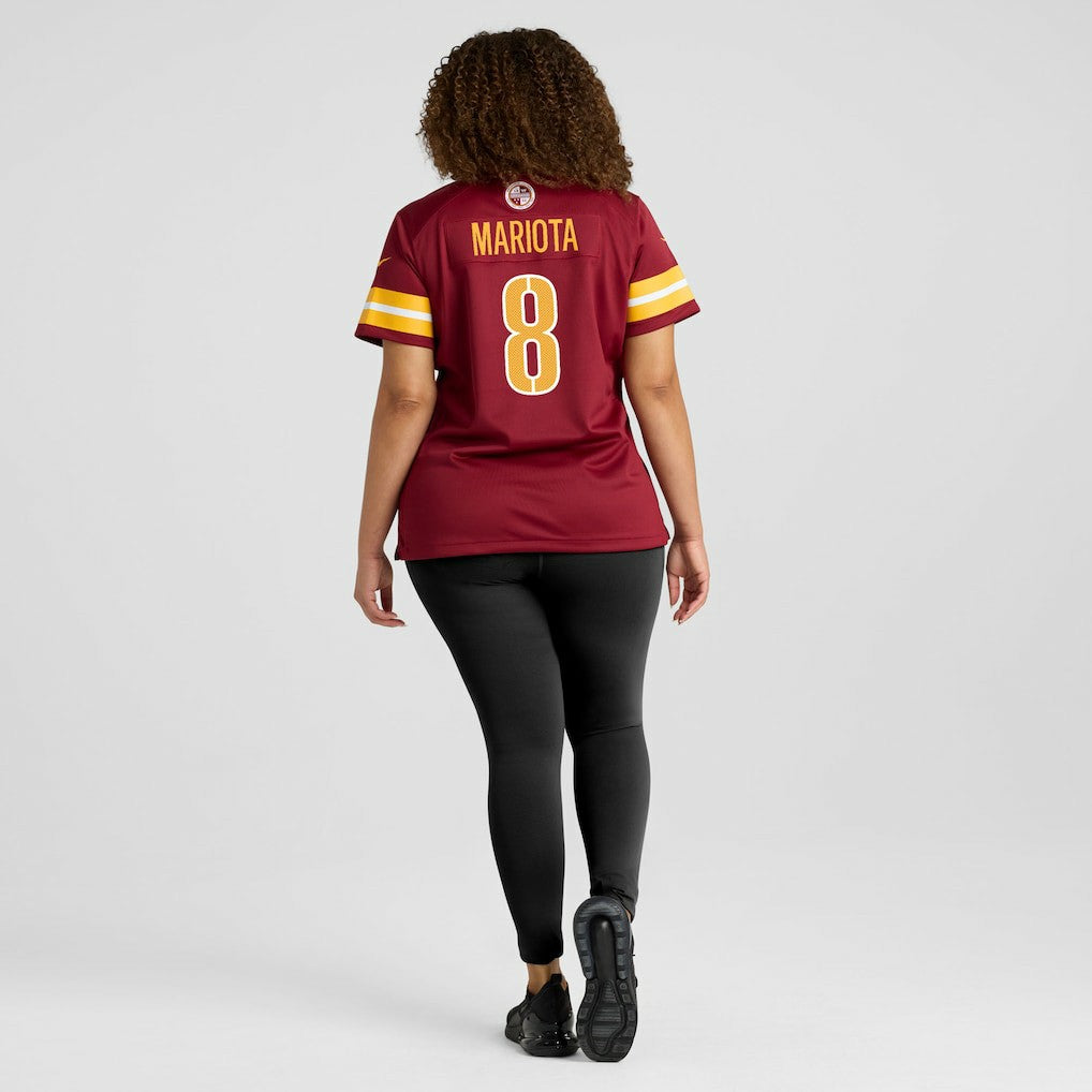 Marcus Mariota Washington Commanders Women's Team Game Jersey - Burgundy Jerseys