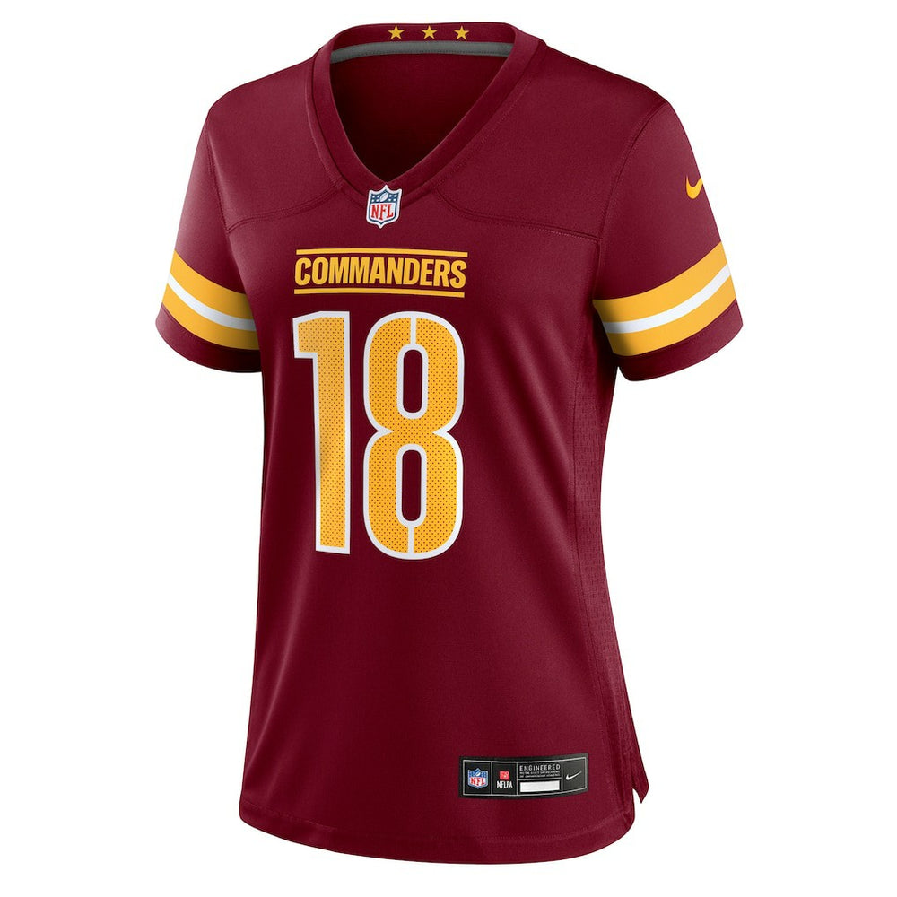 Tyler Owens Washington Commanders Women's Team Game Jersey - Burgundy Jerseys