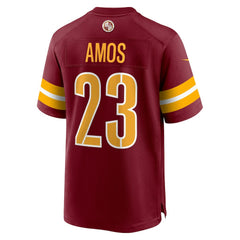 Trey Amos Washington Commanders Team Game Jersey - Burgundy Jerseys