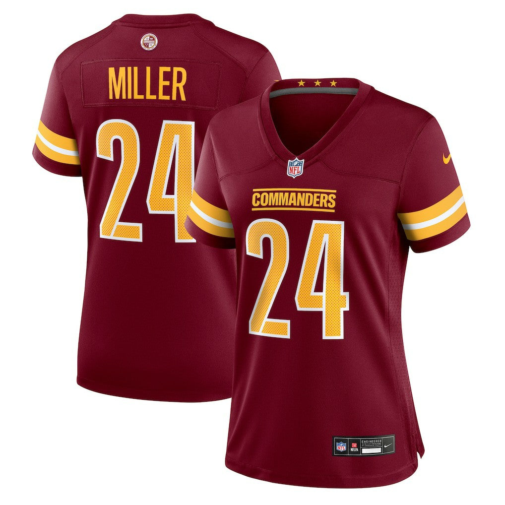 Von Miller Washington Commanders Women's Team Game Jersey - Burgundy Jerseys