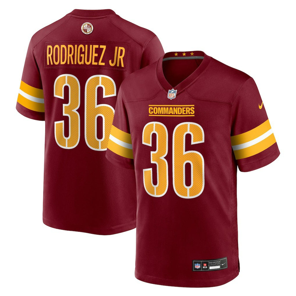 Chris Rodriguez Jr. Washington Commanders Team Game Jersey - Burgundy Jerseys