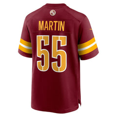 Jacob Martin Washington Commanders Team Game Jersey - Burgundy Jerseys