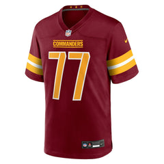 George Fant Washington Commanders Team Game Jersey - Burgundy Jerseys