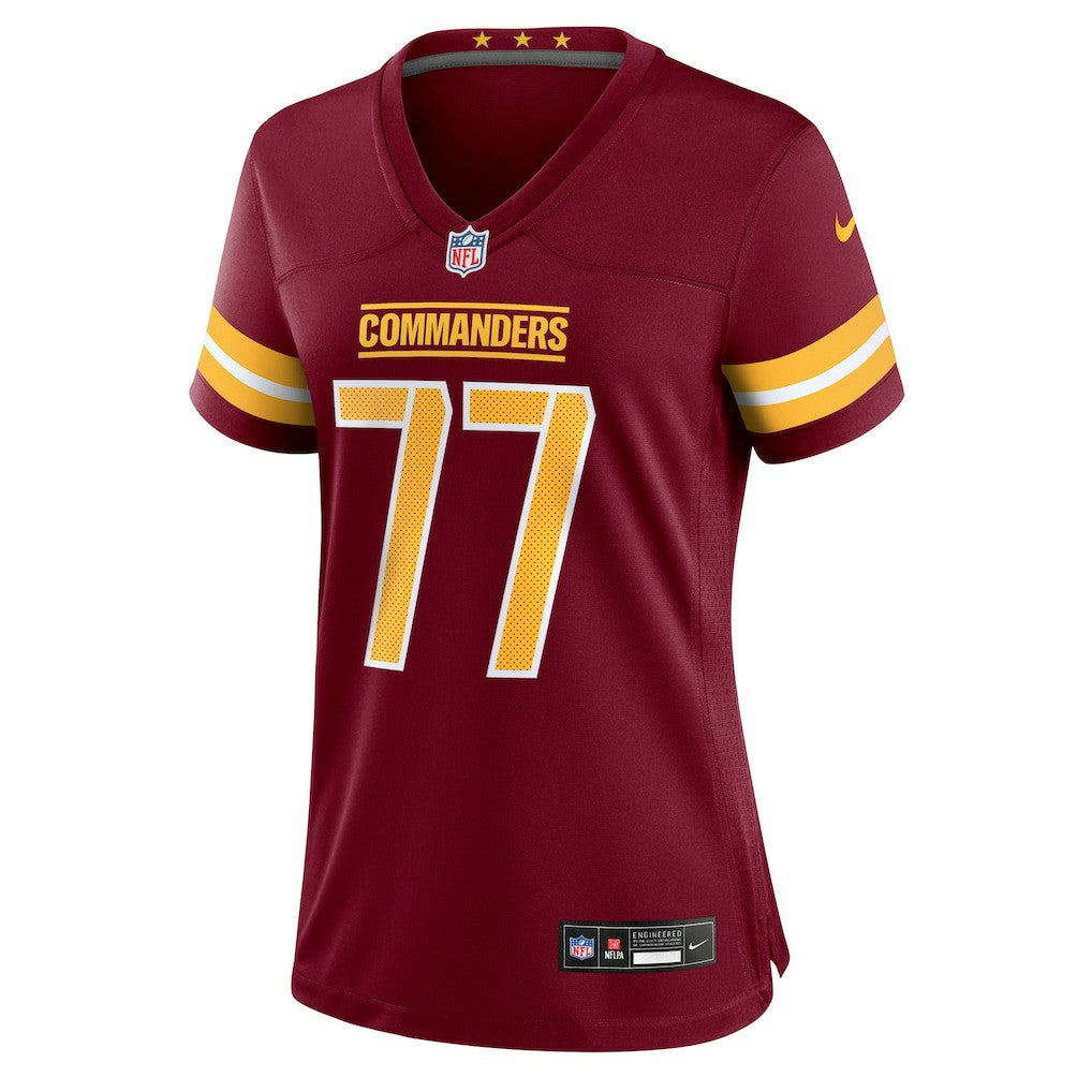 George Fant Washington Commanders Women's Team Game Jersey - Burgundy Jerseys