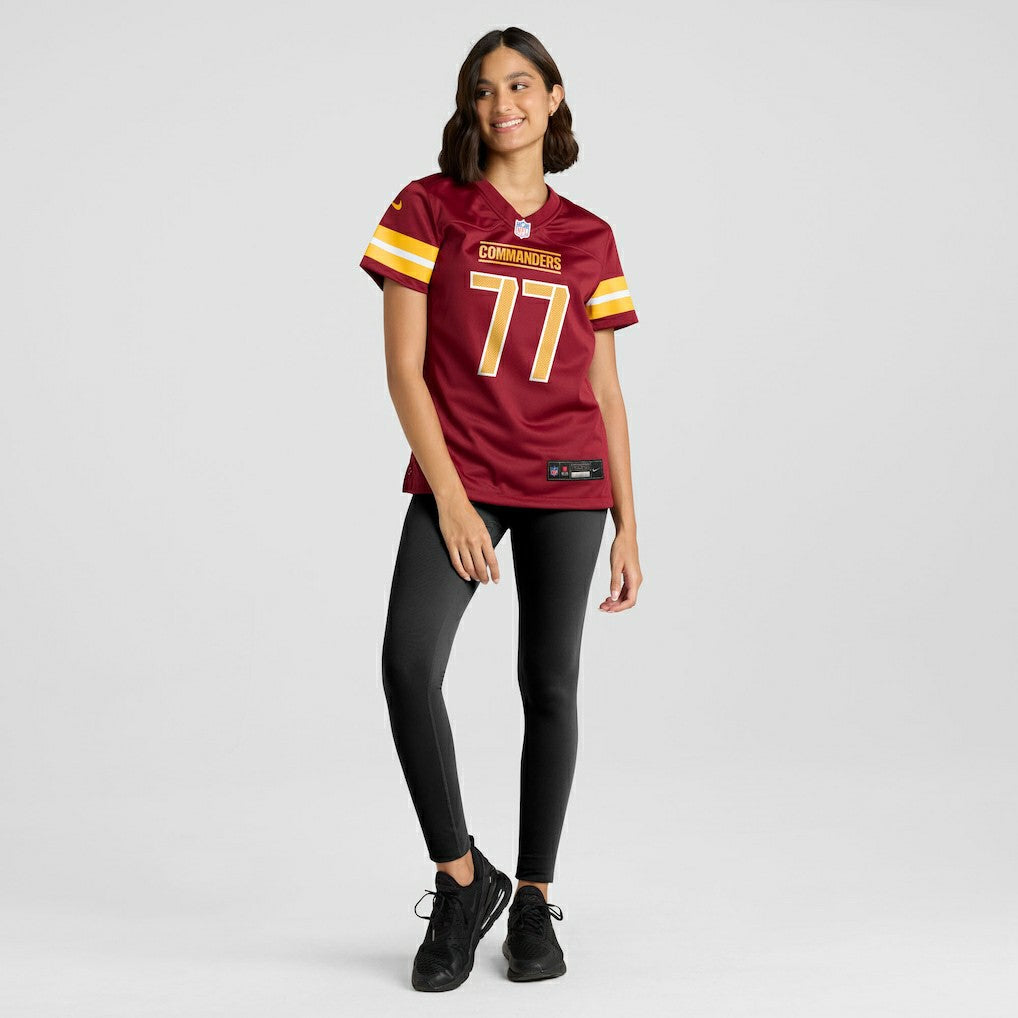 George Fant Washington Commanders Women's Team Game Jersey - Burgundy Jerseys