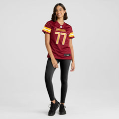 George Fant Washington Commanders Women's Team Game Jersey - Burgundy Jerseys
