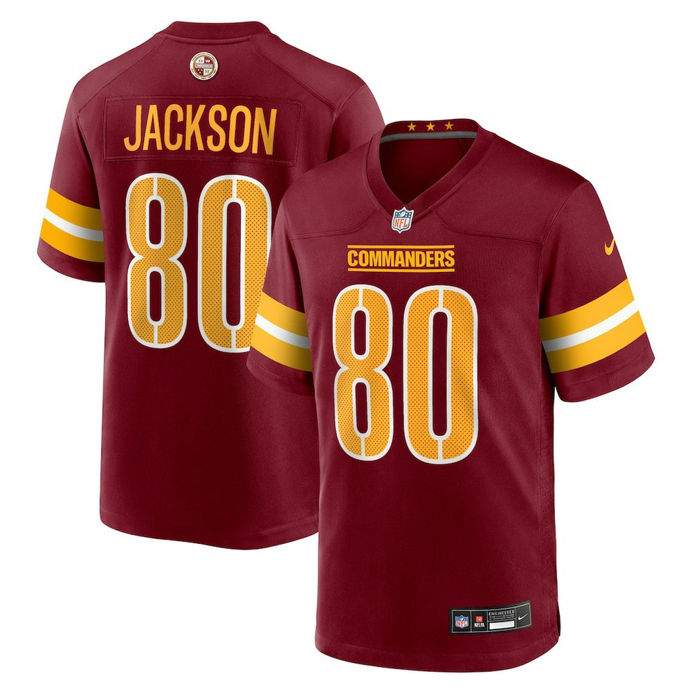 Tyree Jackson Washington Commanders Team Game Jersey - Burgundy Jerseys