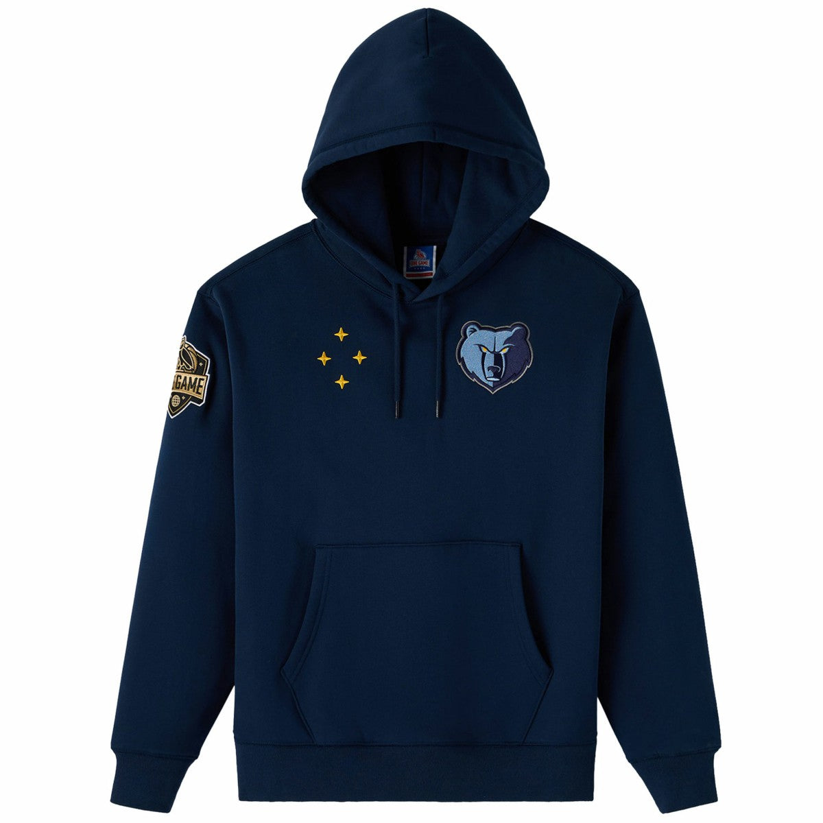 Memphis Grizzlies OVO x NBA Fleece Hoodie Navy