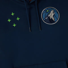 Minnesota Timberwolves OVO x NBA Fleece Hoodie Navy