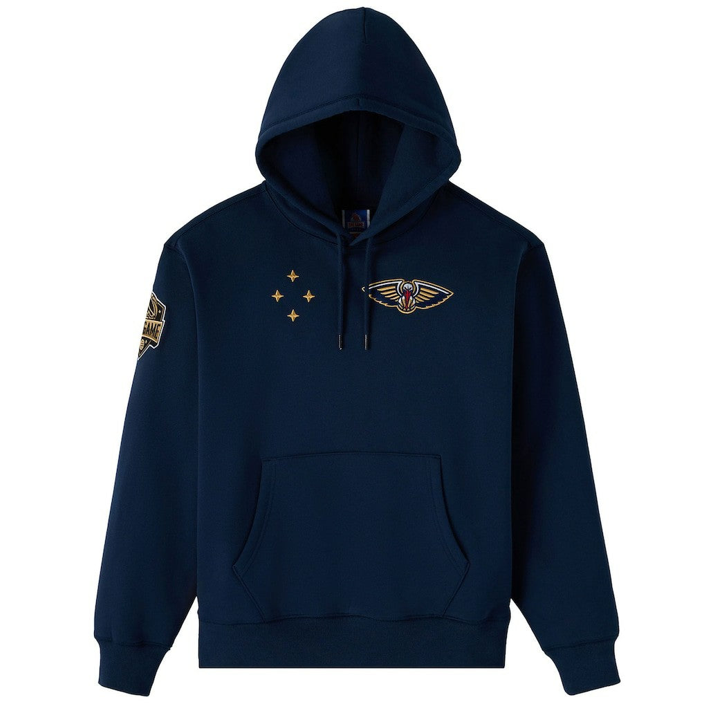 New Orleans Pelicans OVO x NBA Fleece Hoodie Navy