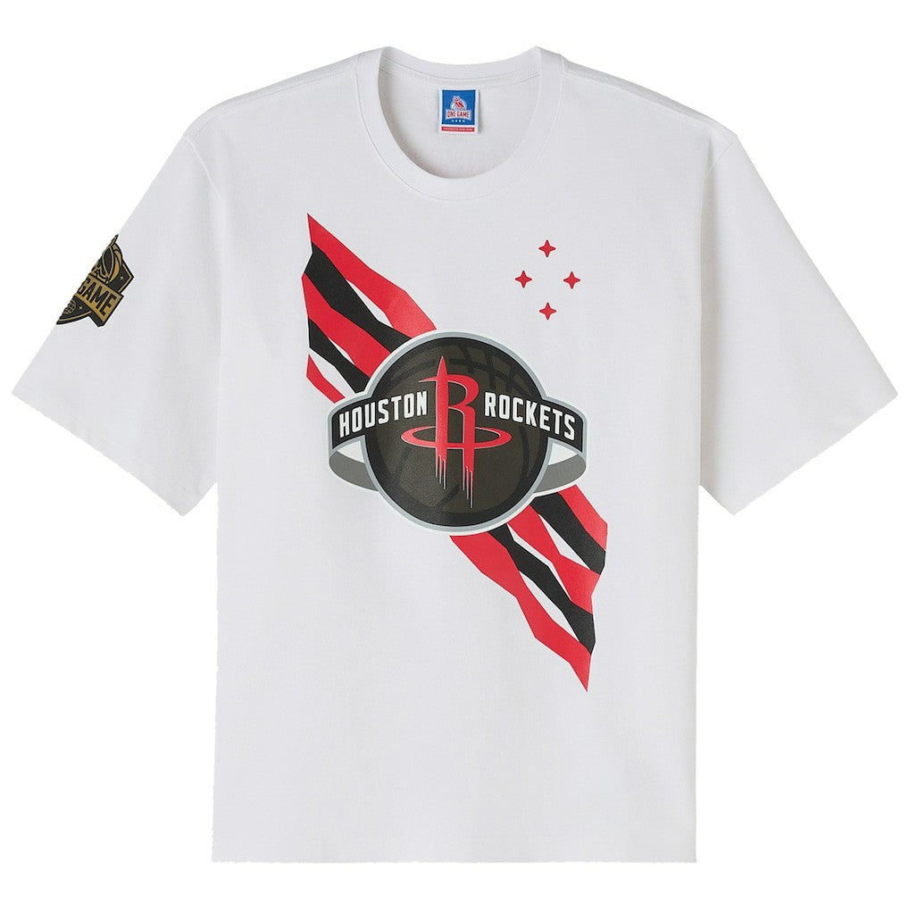 Houston Rockets OVO x NBA Heavyweight T-Shirt White