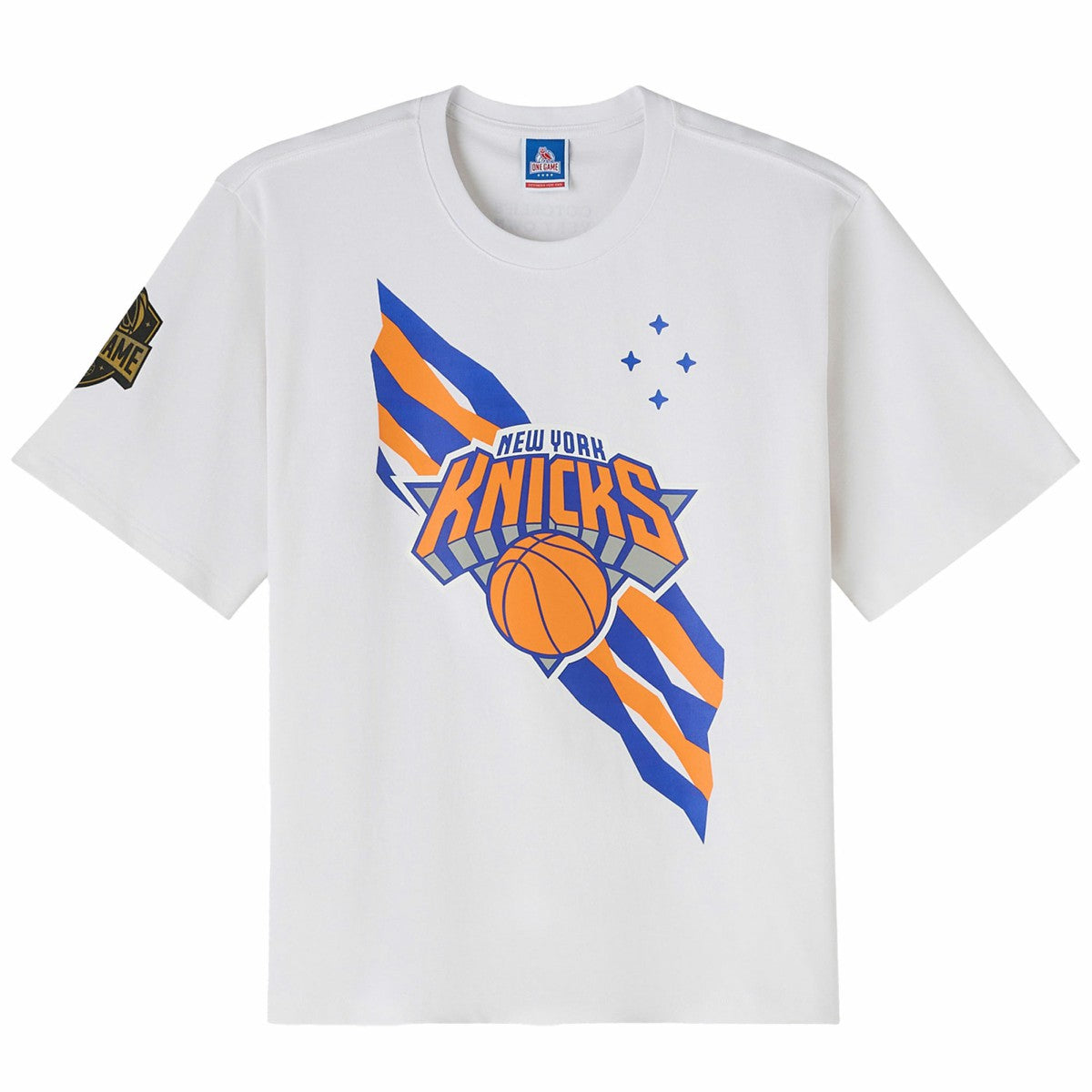 New York Knicks OVO x NBA Heavyweight T-Shirt White outlet