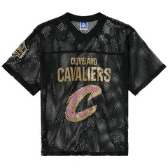 Cleveland Cavaliers OVO x NBA Mesh Football Fashion Jersey Black