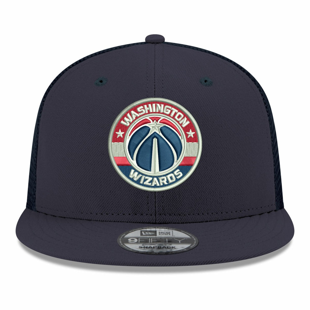 Washington Wizards Core Logo Meshback 9FIFTY Snapback Hat Navy - New Era