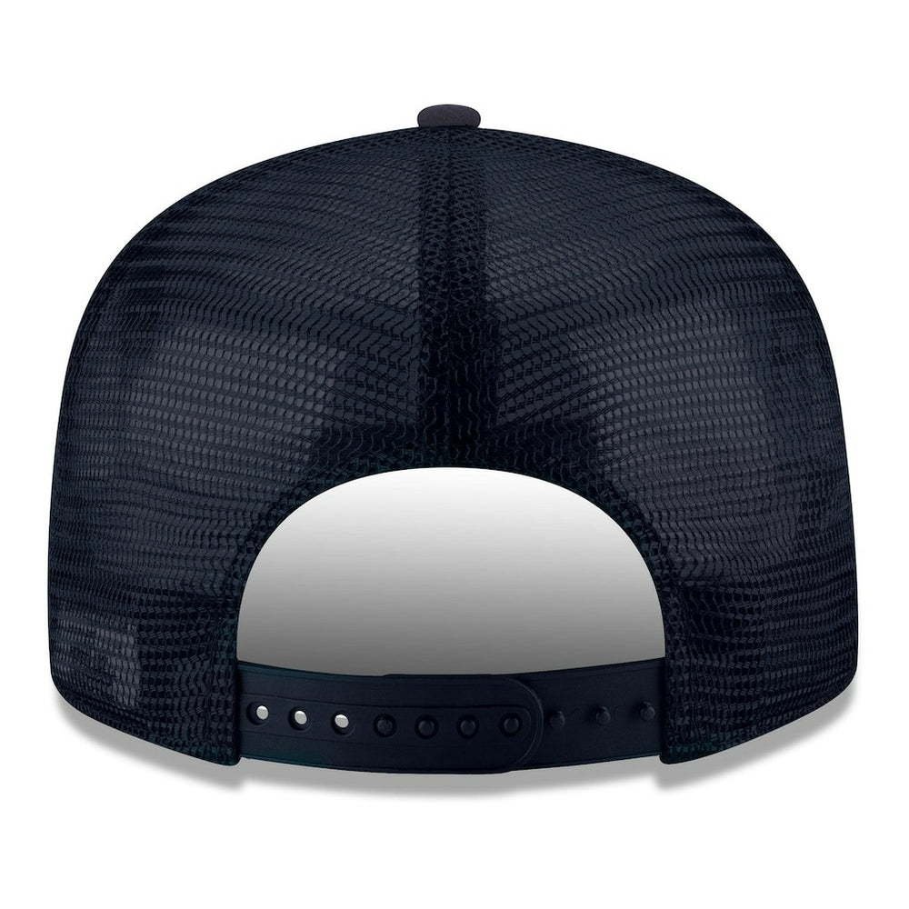 New Orleans Pelicans Core Logo Meshback 9FIFTY Snapback Hat Navy - New Era outlet
