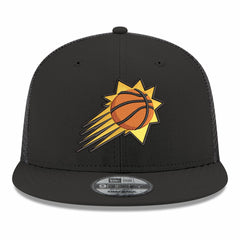 Phoenix Suns Core Logo Meshback 9FIFTY Snapback Hat Black - New Era